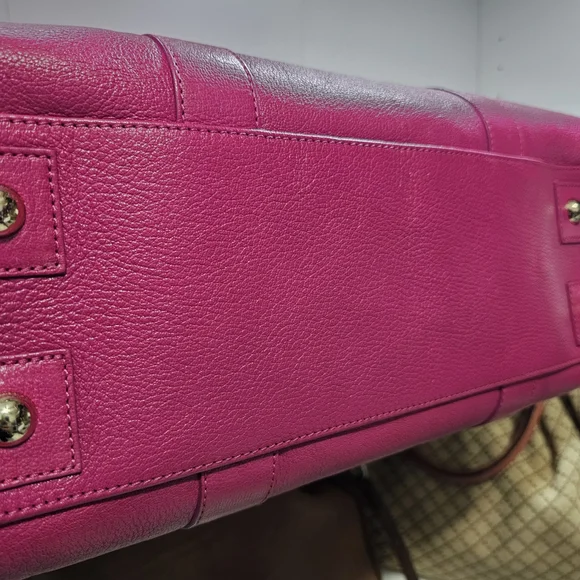 Mulberry Bayswater Hot Pink Leather Top-Handle Satchel - Picture 4 of 16